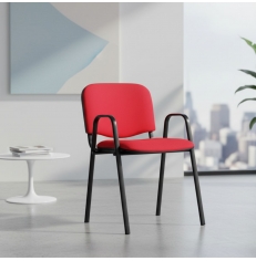 Silla Confidente Oficina LEO 1 Tapizada Montiel