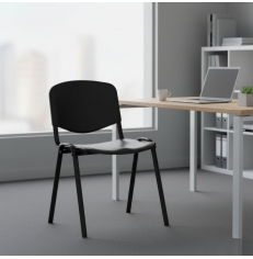 Silla Confidente Oficina LEO Polipropileno de Kunna