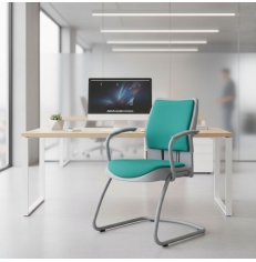 Silla Confidente para Salas de Espera Swift de Steelcase