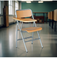 Silla Escolar Madera con Pala Mod. Newton Educación by Kunna