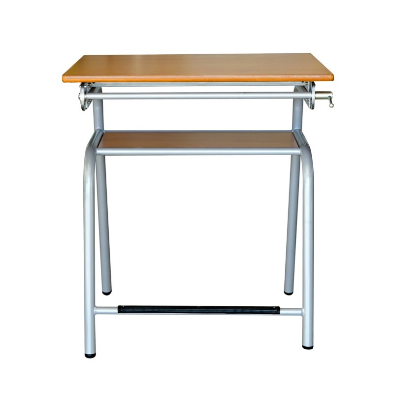 Mesa Elevable Escolar Madera Mod. Newton Educación by Kunna