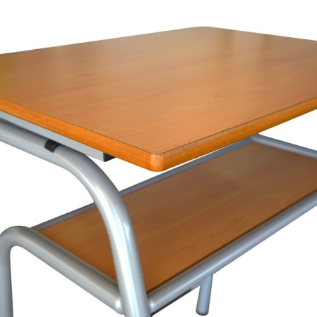 Mesa Elevable Escolar Madera Mod. Newton Educación by Kunna