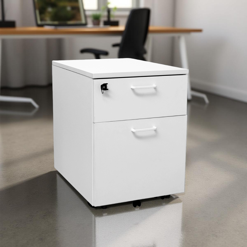 Cajonera Archivador Oficina Blanco de Actiu - Montiel