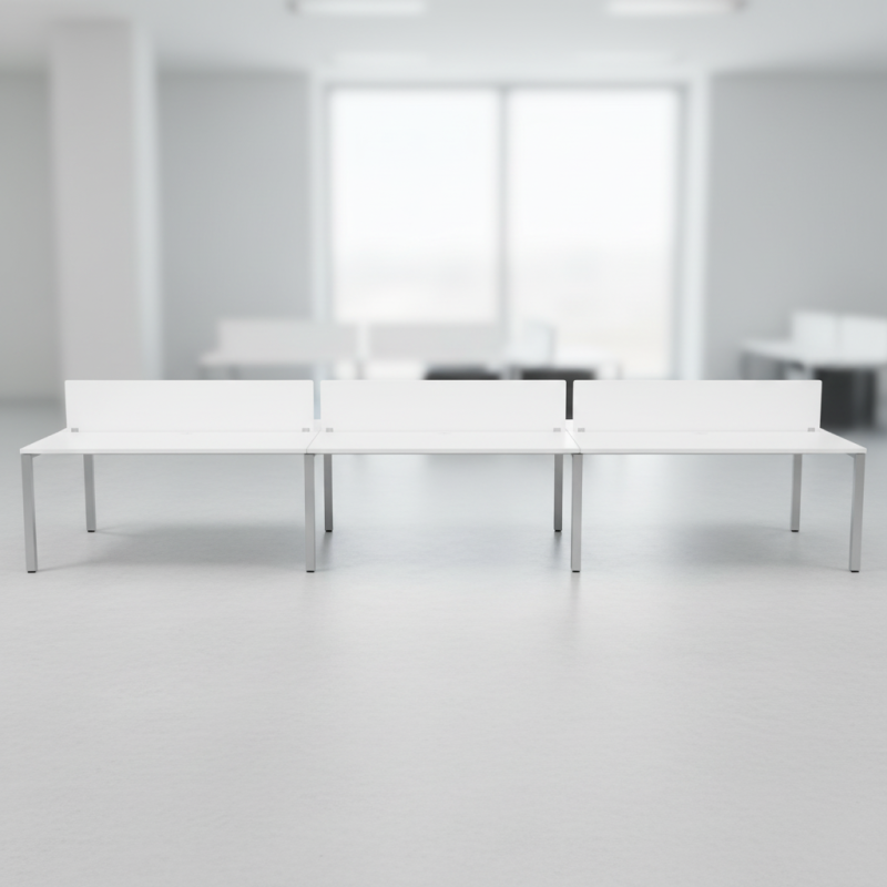 Multipuesto Blanco con Divisorias de Actiu - Montiel