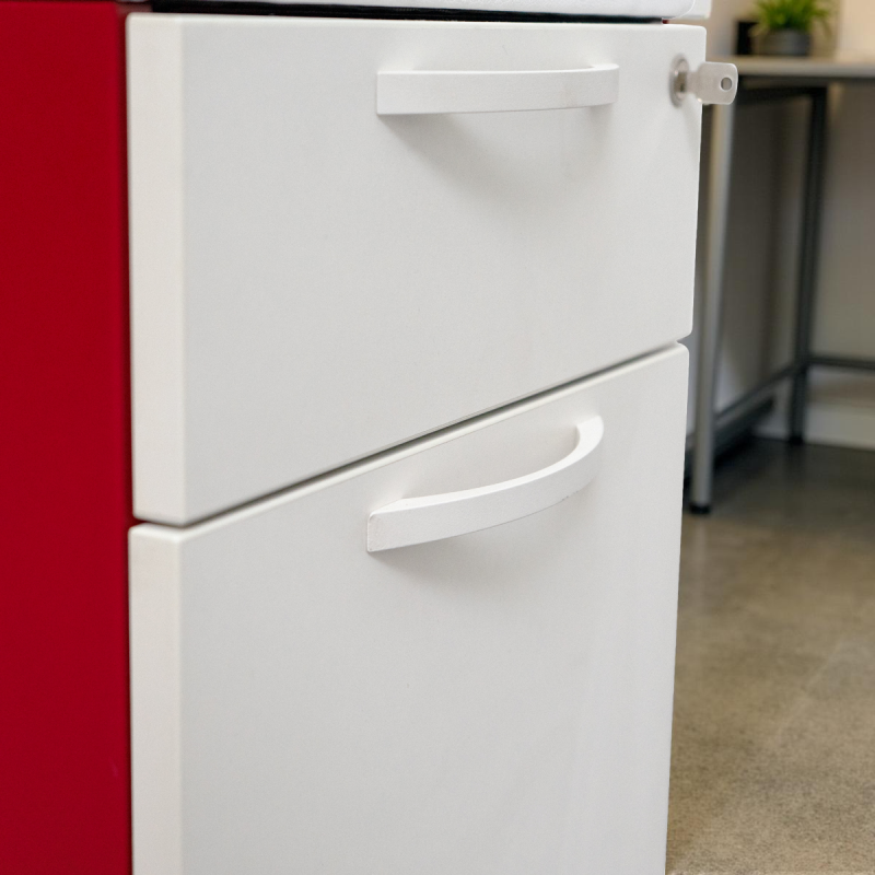Cajonera con ruedas para oficina de Steelcase - Montiel