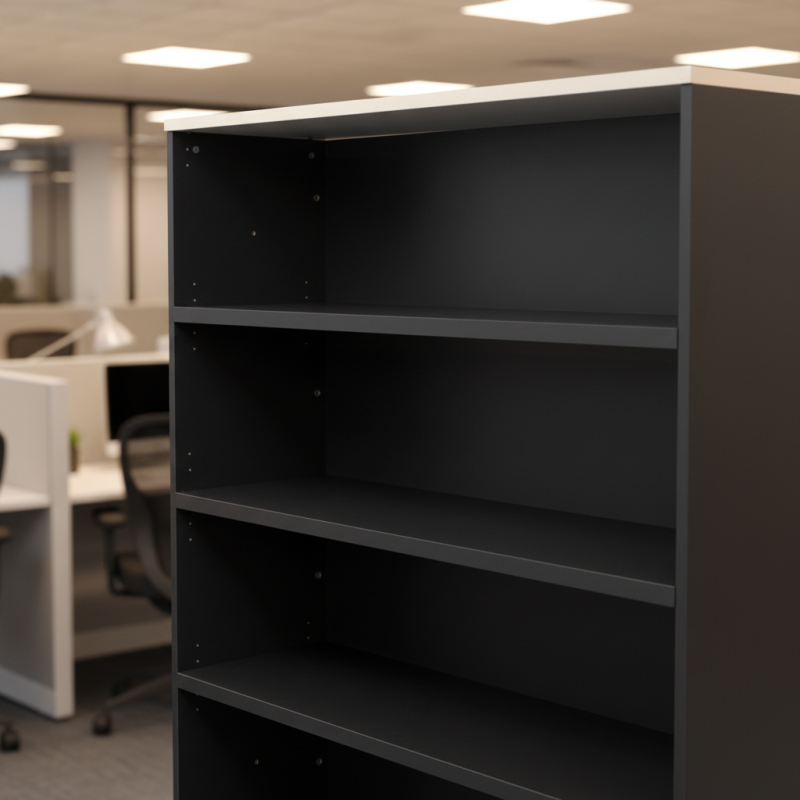 Estantería Oficina Madera 152x120 cm Cubo de Forma 5