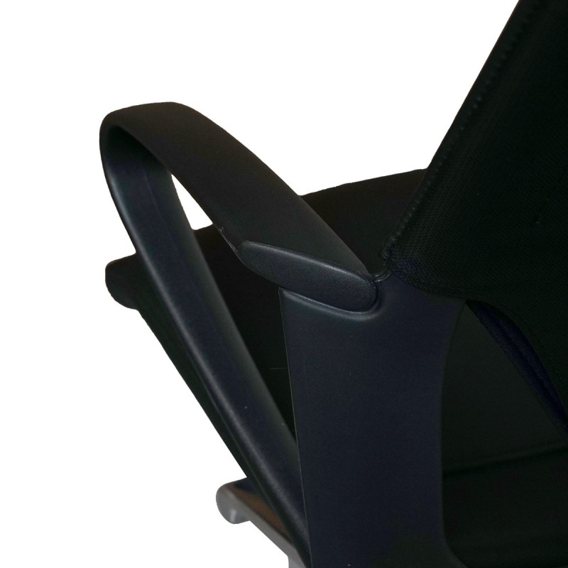 Sillón Oficina Negro de Piel Modus de Wilkhahn - Montiel