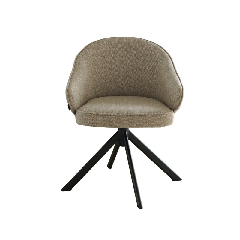 Butaca Recepción Giratoria Marrón Verona de Bogal - Montiel