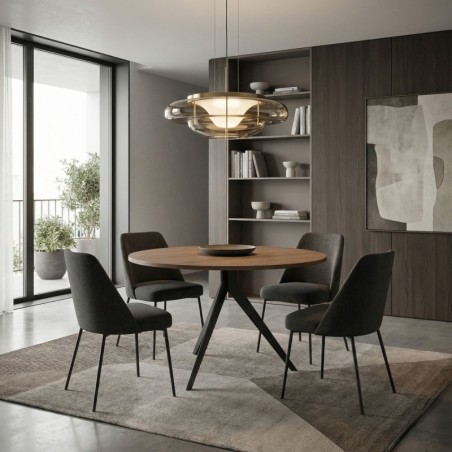 Mesa Reuniones Redonda Ø120 cm. Orta de Bogal - Montiel