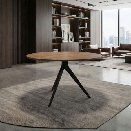 Mesa Reuniones Redonda Ø120 cm. Orta de Bogal - Montiel