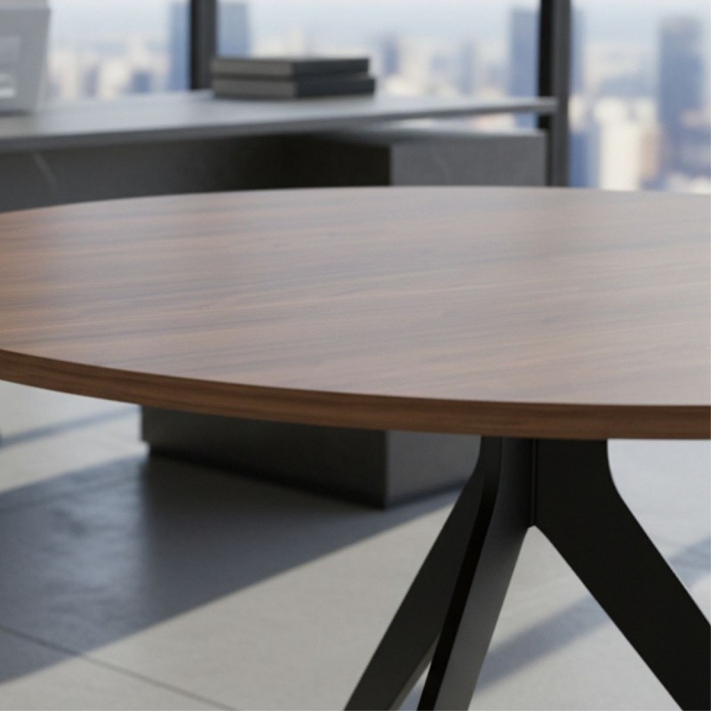 Mesa Reuniones Redonda Ø120 cm. Orta de Bogal - Montiel