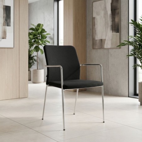 Silla Confidente Patas Metálicas de Inclass - Montiel