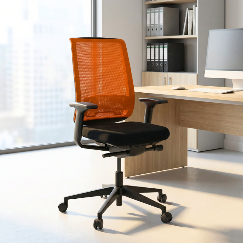 Silla Oficina Brazos 3D Reply de Steelcase - Montiel