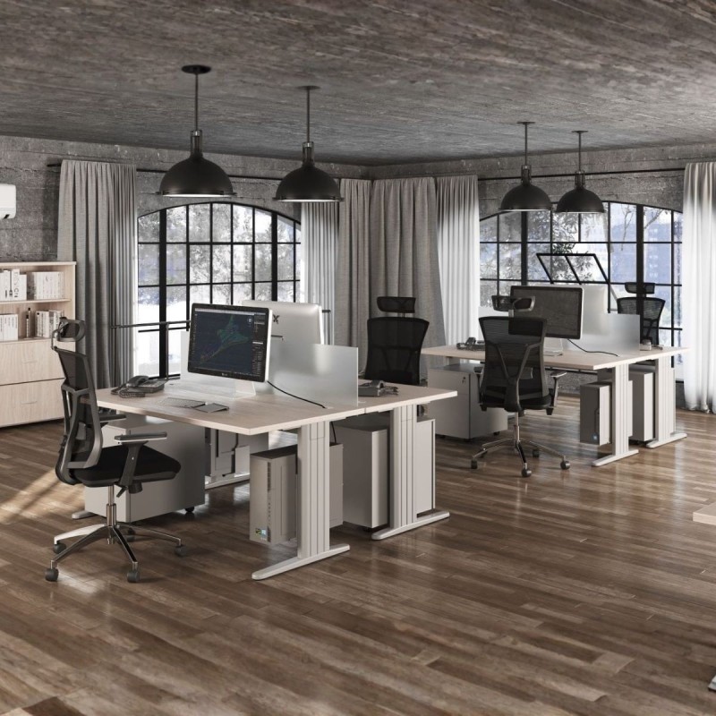 Mesa Recta Oficina Euro 4000 de Euromof - Montiel