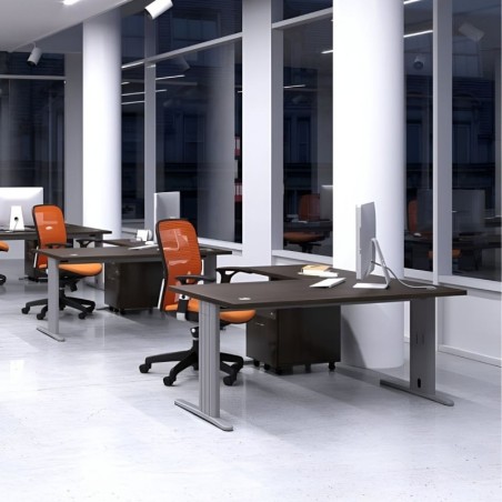 Mesa Madera Oficina con Ala Euro 4000 de Euromof - Montiel