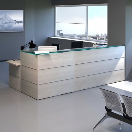 Mostrador Recepción Profesional Euro 2 de Euromof - Montiel