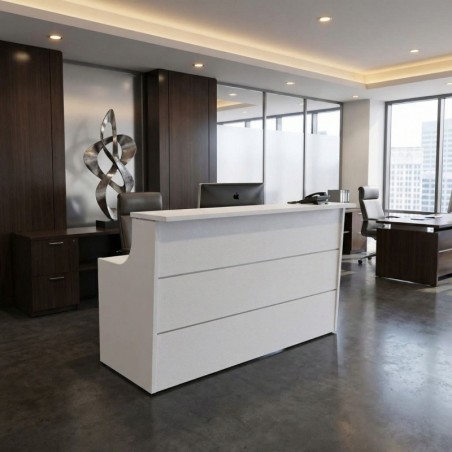 Mostrador Recepción Recto Euro de Euromof - Montiel