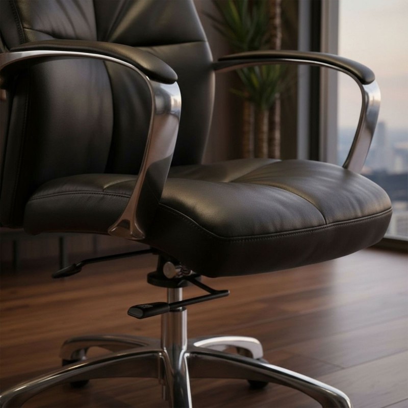 Sillón Dirección Negro Dublín de Euromof - Montiel