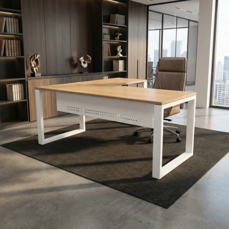 ▷ Mesa en L de Oficina Evolution de Kunna - Montiel