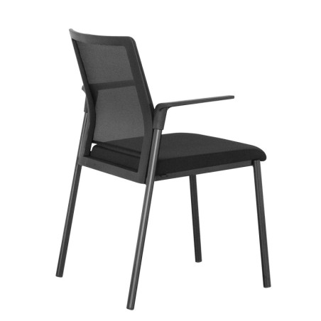 Silla Confidente Malla Plural de Forma 5 - Reoffice