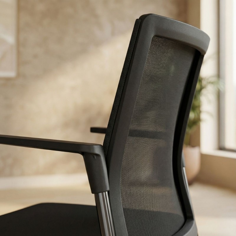 Silla Confidente Malla Plural de Forma 5 - Reoffice