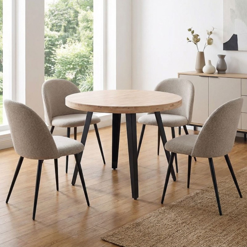 Mesa Reuniones Fija Vetra 100x100 cm. - Montiel