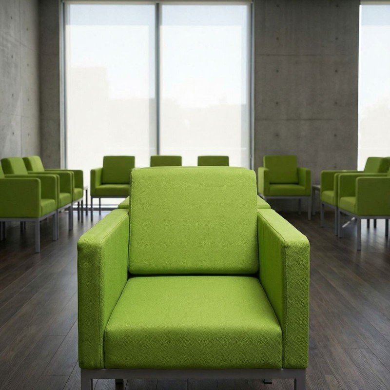 Sillón Tela Verde de DelaOliva - Montiel