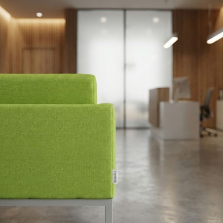 Sillón Tela Verde de DelaOliva - Montiel