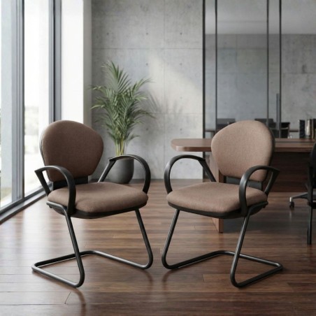 ▷ Conjunto de Sillas Visitantes Biplax - Oficinas Montiel