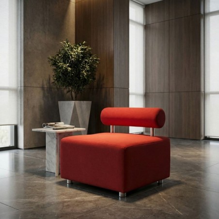 Sillón con Respaldo Cilíndrico MM1753 - Montiel