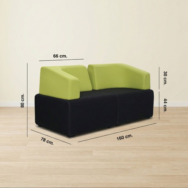 Sofá Bicolor Modular de Steelcase - Montiel