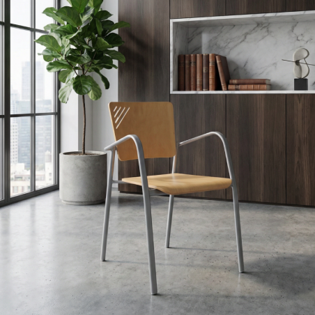 Silla Confidente Oficina Mara Nalia Outlet Luyando System - OUTLET