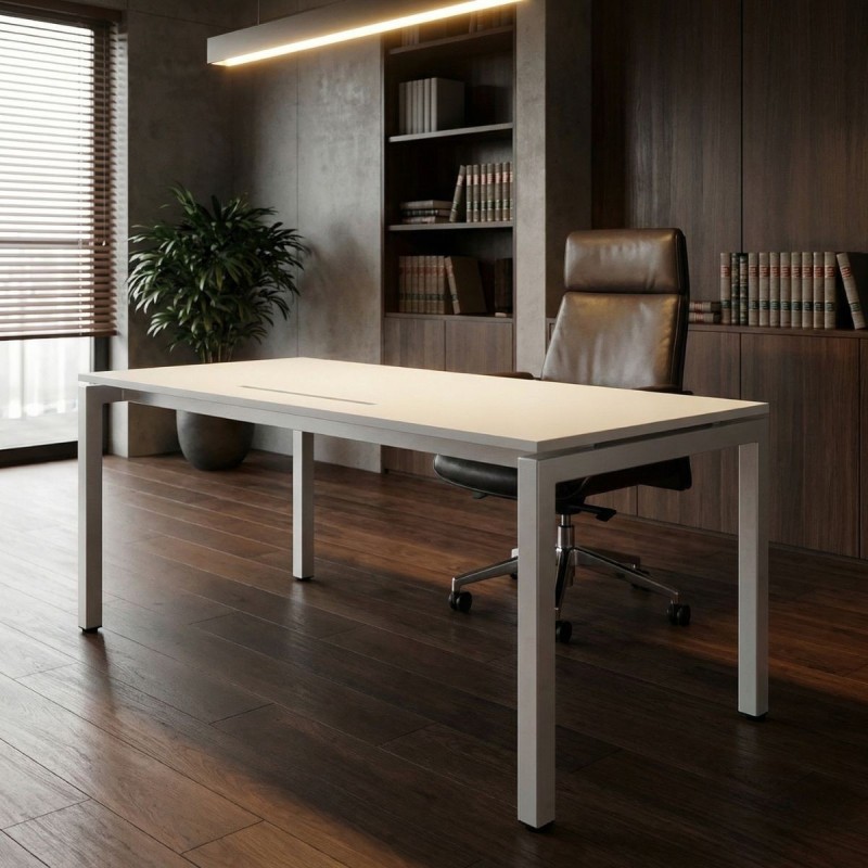 Escritorio Madera Blanco Tec de Dynamobel - Montiel