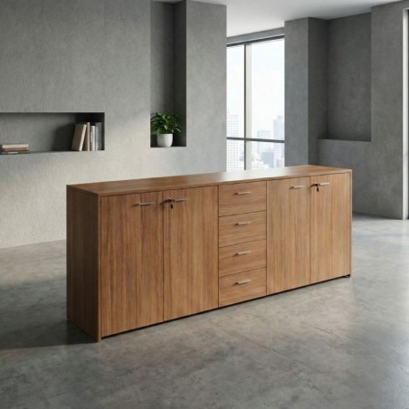 Armario de Oficina Madera Faenza de Quadrifoglio - Montiel