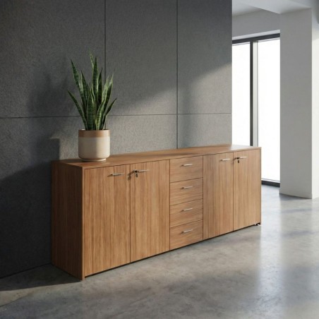 Armario de Oficina Madera Faenza de Quadrifoglio - Montiel