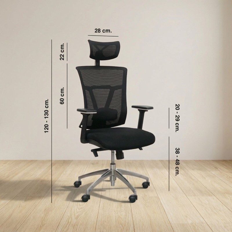 Silla Giratoria Oficina Brazos 3D Ankara - Montiel