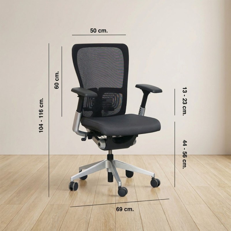 Silla Ergonómica Gris Zody de Haworth - Montiel
