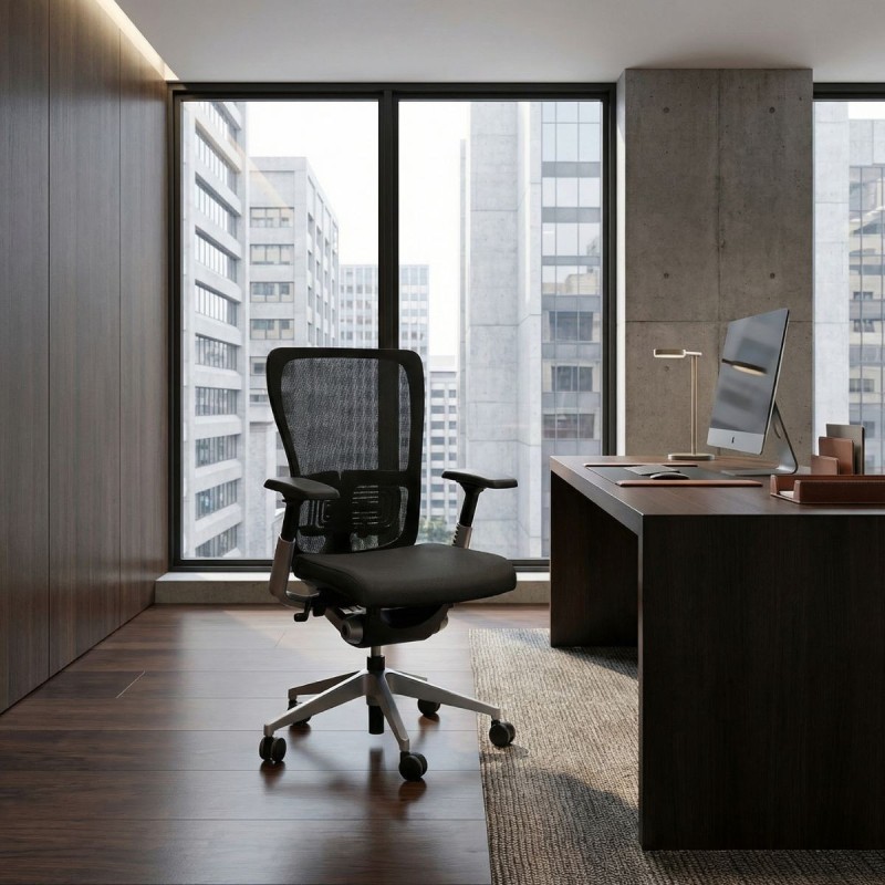Silla Ergonómica Gris Zody de Haworth - Montiel