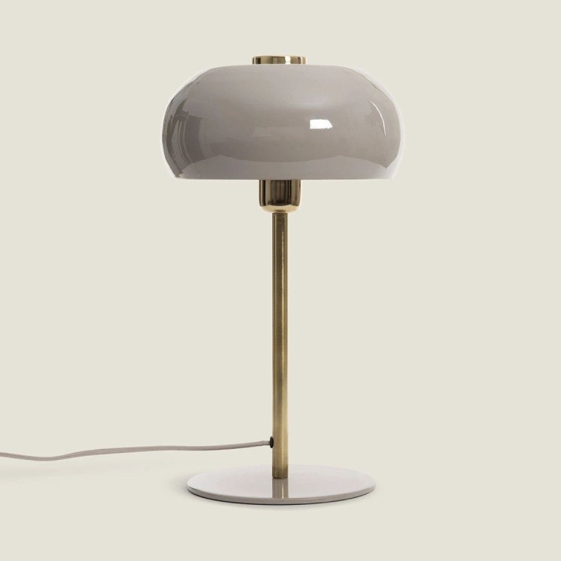 Lámpara de Mesa Pequeña de Metal Tulim Bhavin - Montiel