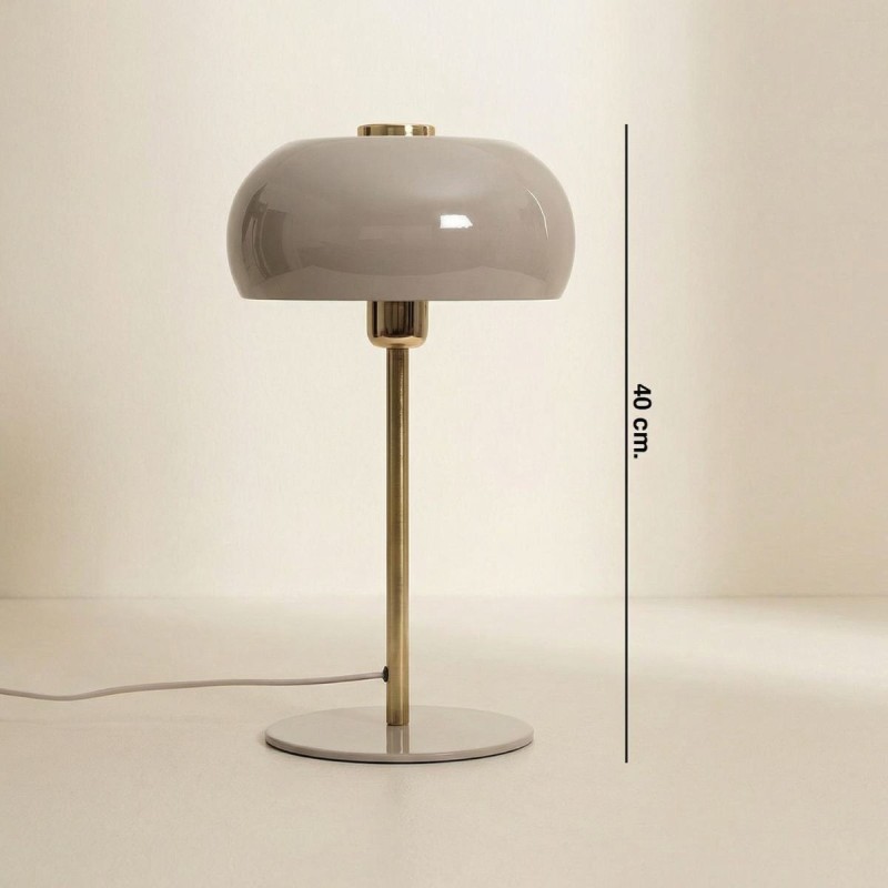 Lámpara de Mesa Pequeña de Metal Tulim Bhavin - Montiel