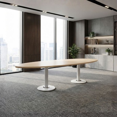 Mesa de Reuniones de Madera 320x120 cm. MM1765 de Montiel