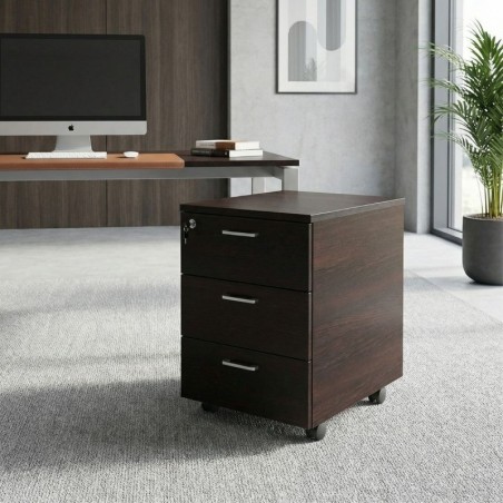 Cajonera Madera de Oficina Wengué de Actiu - Montiel