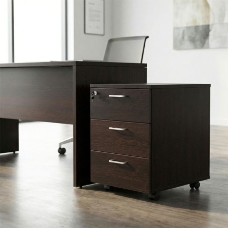 Cajonera Madera de Oficina Wengué de Actiu - Montiel