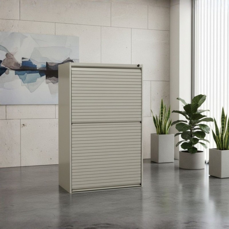 Armario Metálico Oficina Gris MM1718 de Montiel