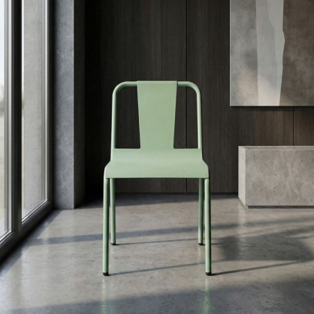 Silla Confidente Metálica en Mate MM1772 - Montiel