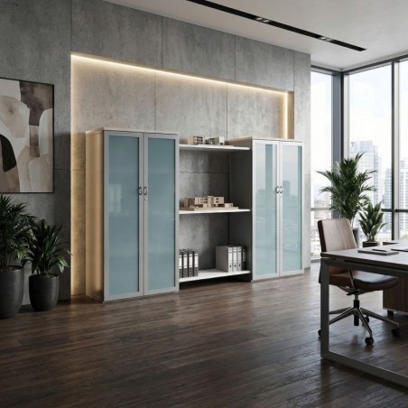 Estantería Alta con Puertas MM1774 - Montiel