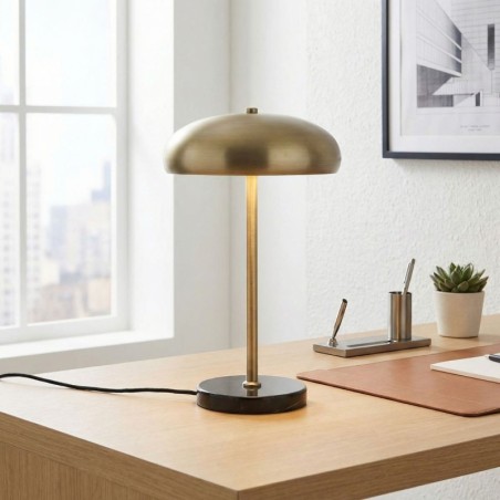 Lámpara de Mesa Oficina Metálica Aleisk - Montiel
