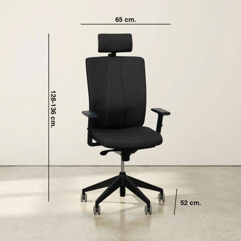 Silla Ergonómica Sofi Tapizada - Montiel