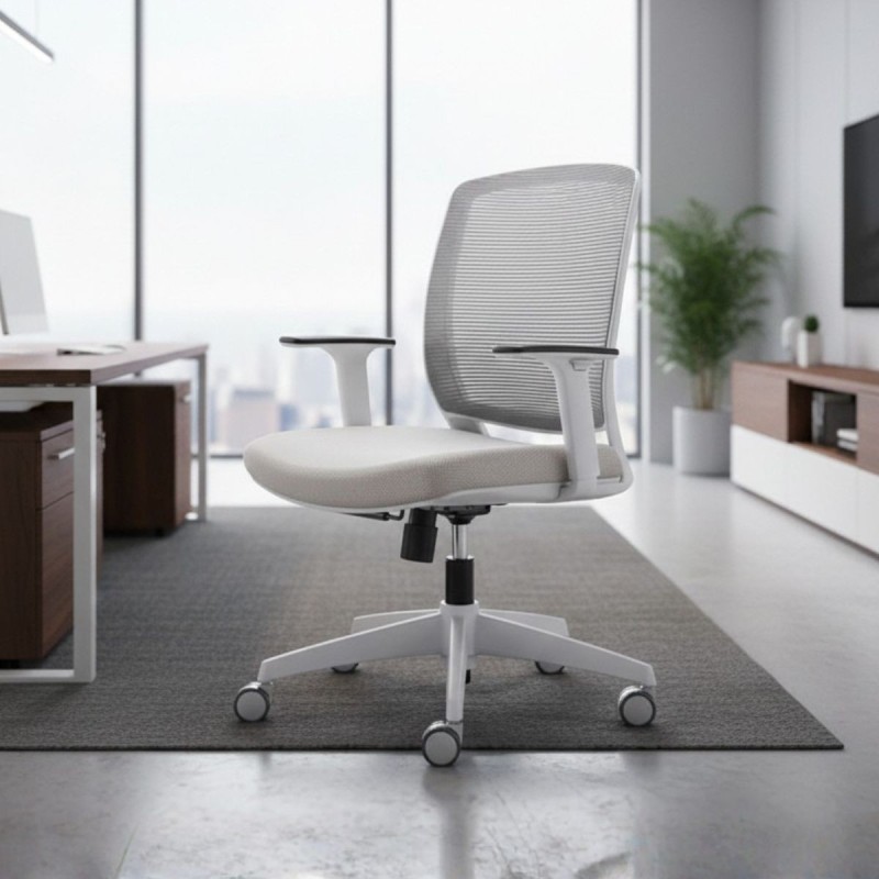 Compra Silla Escritorio Gris Al Mejor Precio - Montiel