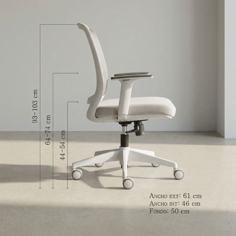 Compra Silla Escritorio Gris Al Mejor Precio - Montiel